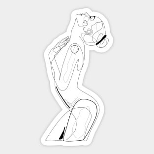 Explicit Nude Stickers for Sale