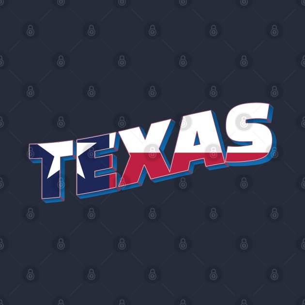 Texas vintage style retro souvenir by DesignerPropo