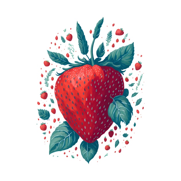 strawberry by digital creator bbw