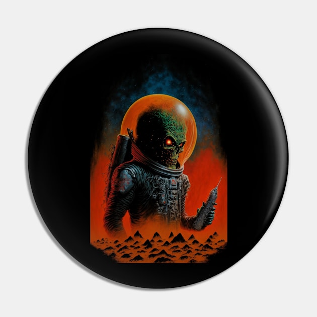 Evil Alien Pin by difrats