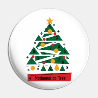 Mathematical Christmas Tree v2 Pin