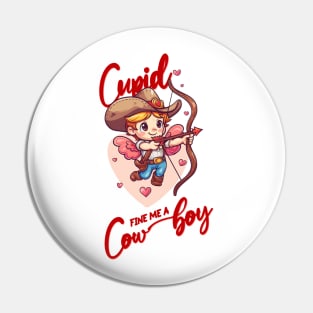 Cowboy Cupid's Heartbreak Roundup Tee: Valentine's Day Gift Pin