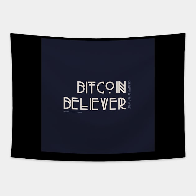 Bitcoin Believer Tapestry by Smart Digital Payments 