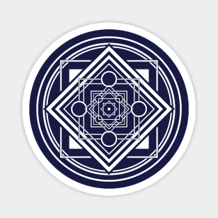 "Tibetan" Mandala Magnet