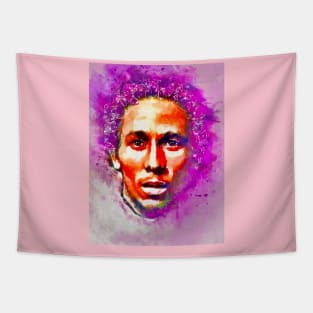 Watercolor Marley Face Tapestry