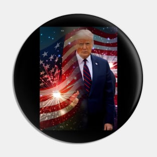 Donald J. Trump Patriot Pin