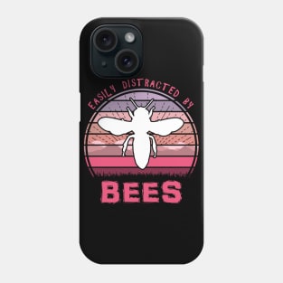 Easily Distracted By Bees Phone Case
