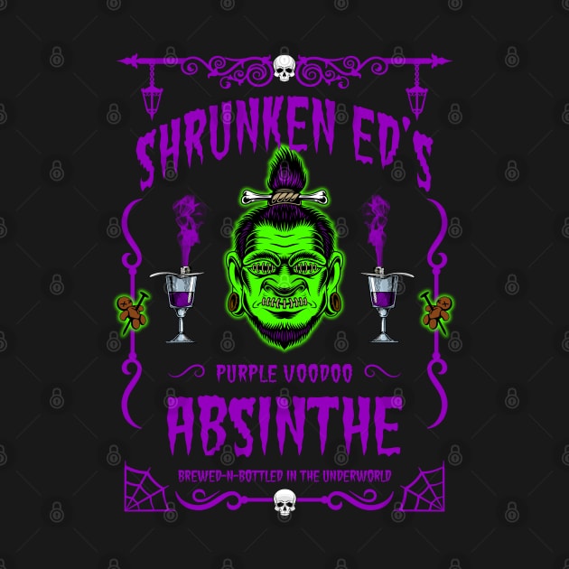 ABSINTHE MONSTERS (SHRUNKEN ED) by GardenOfNightmares