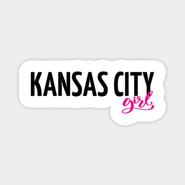 Kansas City Girl Magnet by ProjectX23Red