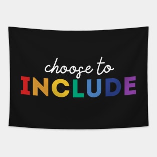 Choose To Include, Sped Teacher Gift, Special Education Teacher Tapestry