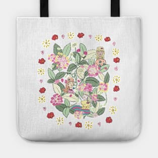 Future.me with Lantana Flowers Tote