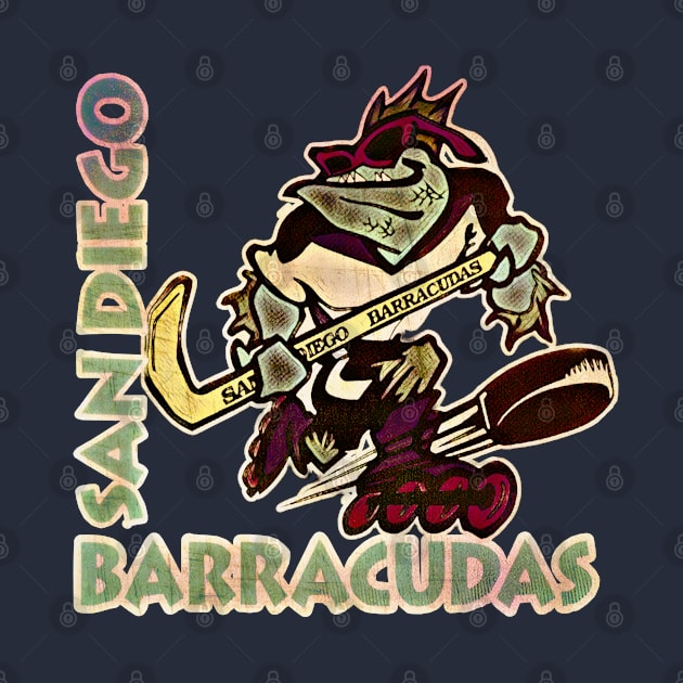 San Diego Barracudas Roller Hockey by Kitta’s Shop