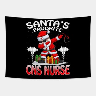 Santas Favorite Cns Nurse Christmas T Shirt Tapestry