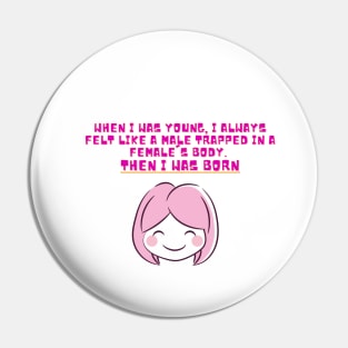 Funny Girl power quote Pin