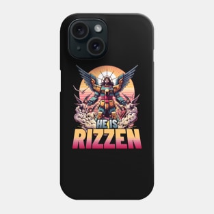 He is Rizzen! Mech Jesus! Phone Case