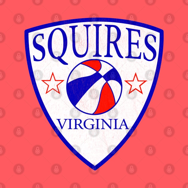 Defunct Virginia Squires ABA Basketball by LocalZonly