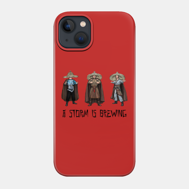 3 Storms - A Storm Is Brewing - Big Trouble in Little China 1986 - Big Trouble In Little China - Phone Case