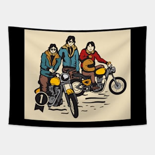 Motorcycle club Tapestry