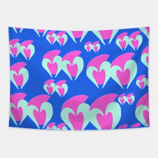 Hearts Beat Together Tapestry