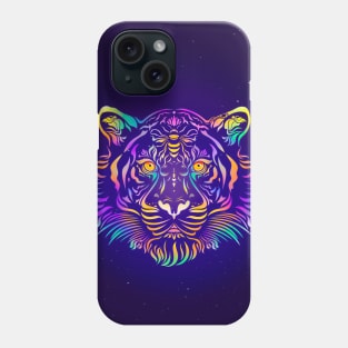 Psychedelic Tiger by #Bizzartino Phone Case