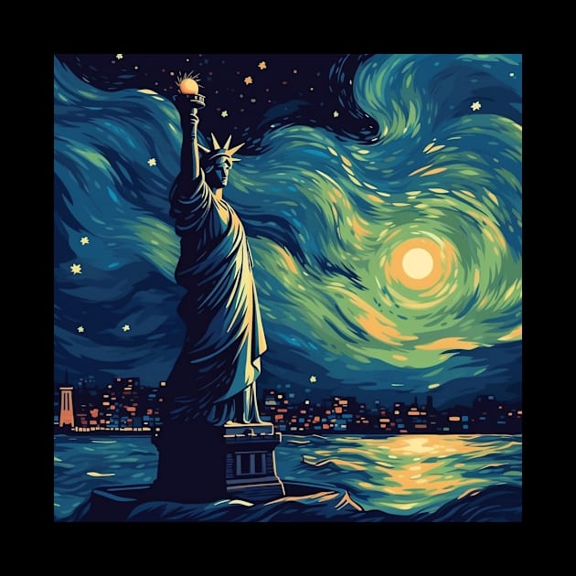 Stary Liberty Night by Graphic Grooves