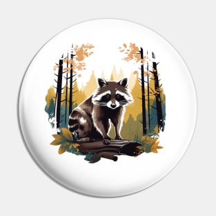 Raccoony Cuteness Pin