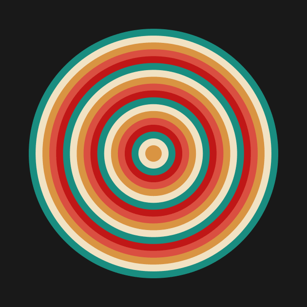 Concentric Circles by n23tees