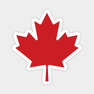 Canada Day Maple Leaf Magnet