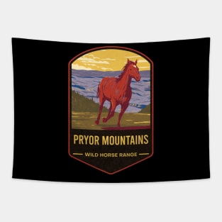 Pryor Mountains Wild Horse Range Tapestry