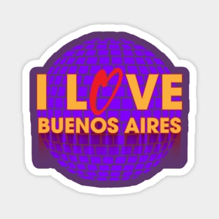 I Love Disco Buenos Aires Magnet