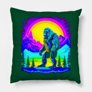 Sasquatch Bigfoot Pillow