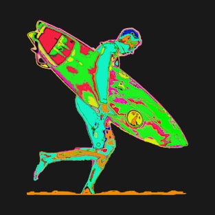 Surfer Color Man T-Shirt