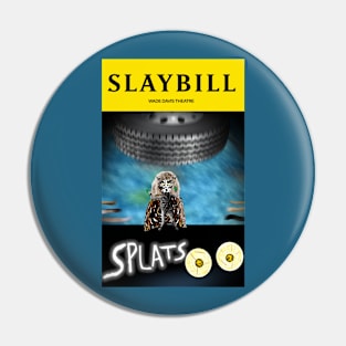 Broadway Zombie Splats Slaybill Pin