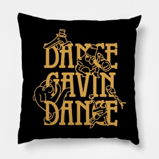 Dance gavin dance logo Pillow