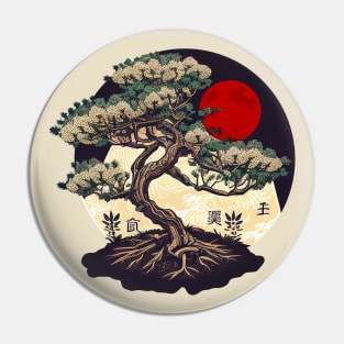 Japanese Bonsai Tree Pin