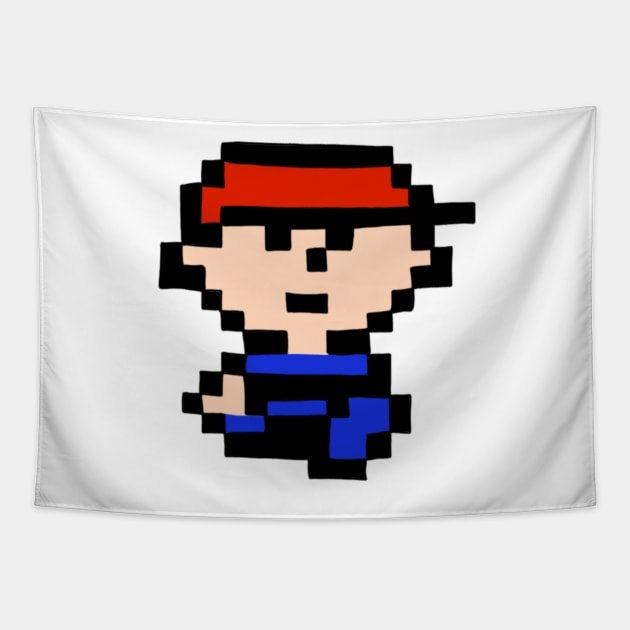 8bit Ninten Tapestry by nezira