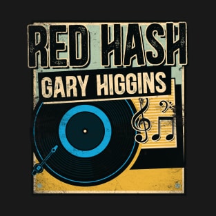 red hash Gary Higgins T-Shirt