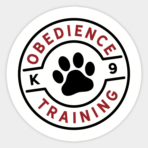 K9 Obedience Training - Dog Sports - Sticker | TeePublic