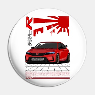 Civic Type R 2023 (Red) Pin