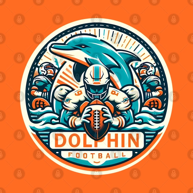 Miami Dolphin Football Club by TeeVee