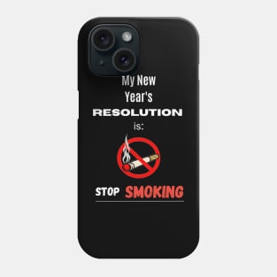 New year's resolution Phone Case