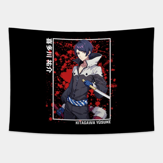 Yusuke Kitagawa Persona 5 Tapestry by Otaku Emporium