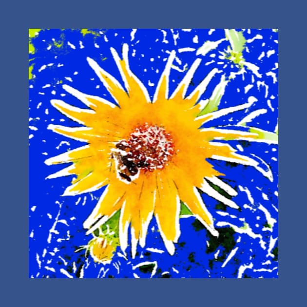 Vivid gerbera daisy pattern by Dillyzip1202