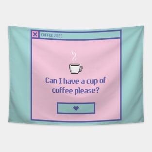 Coffee lover gift Tapestry