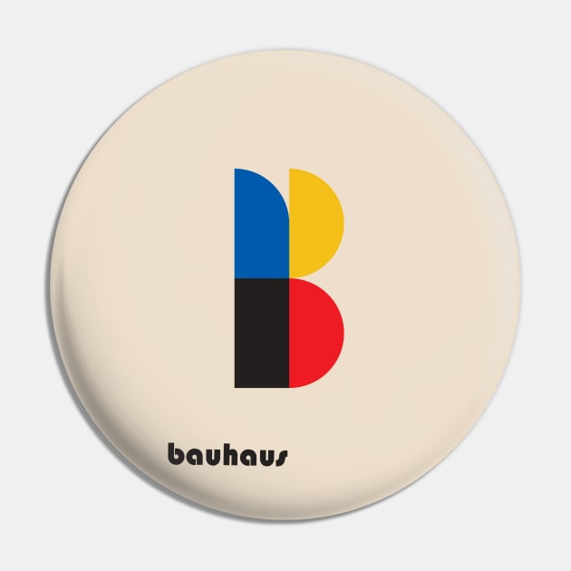 Bauhaus #2 Pin by GoodMoreInc