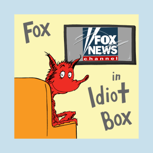 Fox in Idiot Box T-Shirt