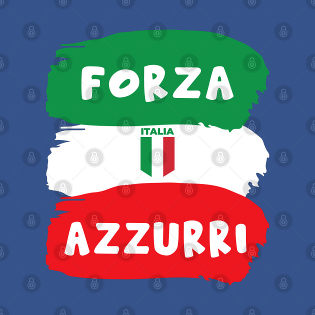 Discover Italy soccer jersey italy football forza azzurri forza italia - Italy Soccer - T-Shirt