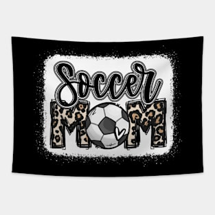 Soccer Mom Leopard Basketball Mom Tapestry