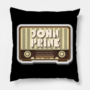 Jhon prine Pillow