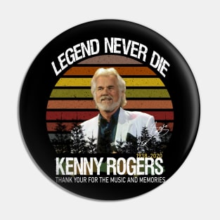 Thank You For The Memories-Kenny-Gift-Rogers- Pin